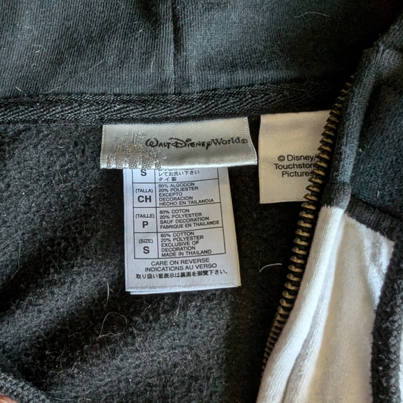 Nightmare Before Christmas Zip up Hoodie - Picture 3 of 3